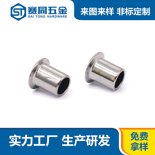 不锈钢沉头半空心铆钉