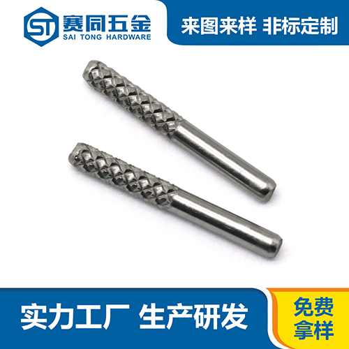 不锈钢滚花圆柱销